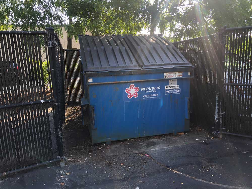 Business Dumpster After