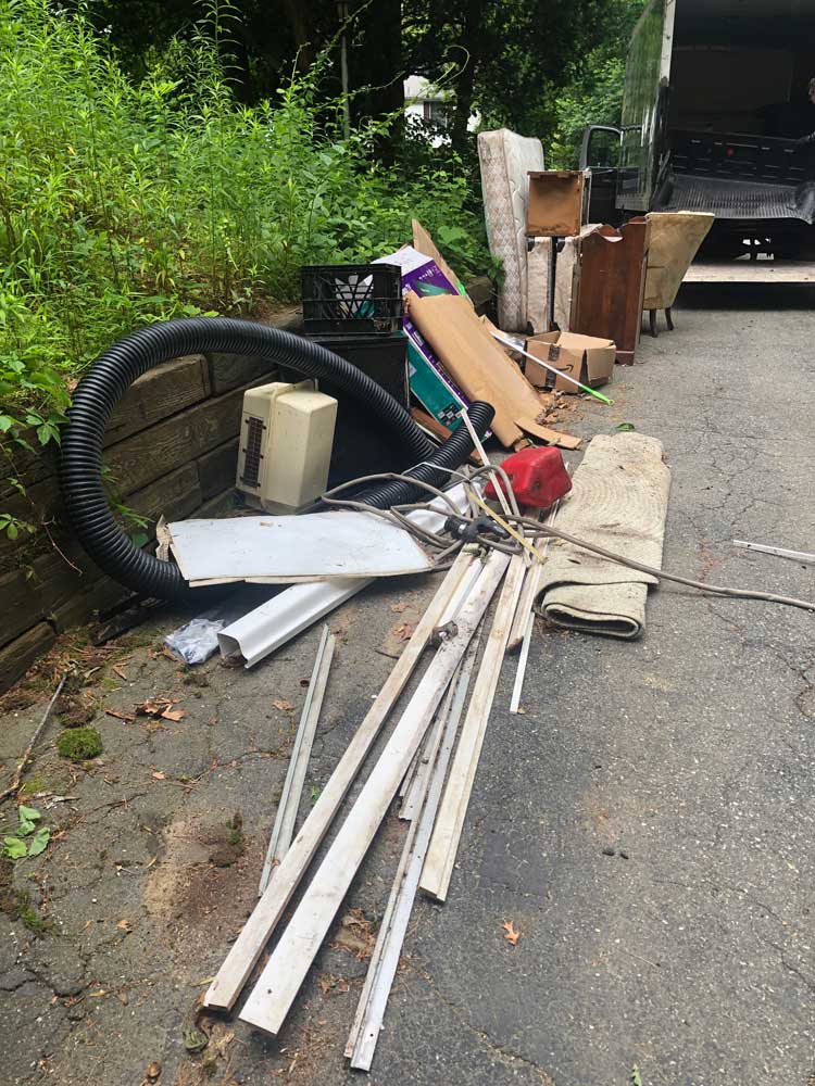 Junk Outfront Before